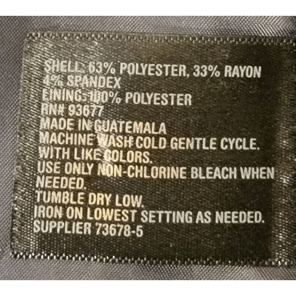 Worthington Charcoal Grey Blazer - Picture 5 of 9